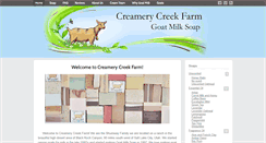 Desktop Screenshot of creamerycreek.com